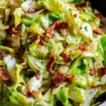 Easy Southern Fried Cabbage with Bacon
