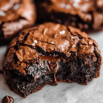 The BEST Fudgy Chewy Brookies