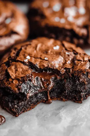 The BEST Fudgy Chewy Brookies