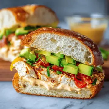 Chipotle Chicken Avocado Melt {Panera Copycat}