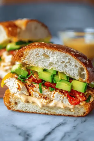 Chipotle Chicken Avocado Melt {Panera Copycat}