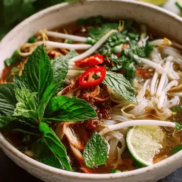 20-Minute Chicken Pho