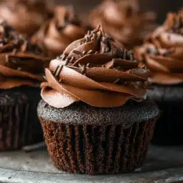 Homemade Moist Chocolate Cupcakes