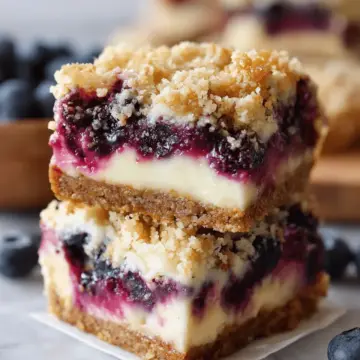Blueberry Cream Cheese Bars