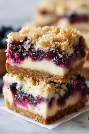 Blueberry Cream Cheese Bars
