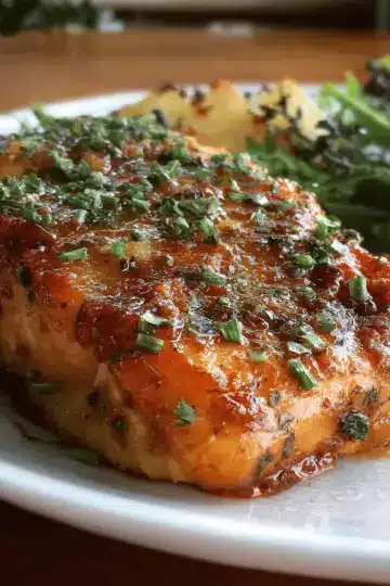 Baked Pineapple Salmon