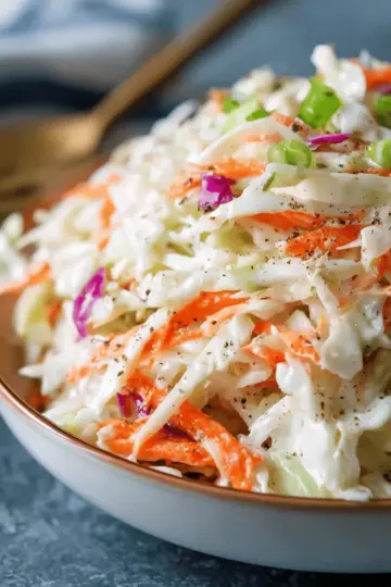 An Easy Coleslaw Recipe