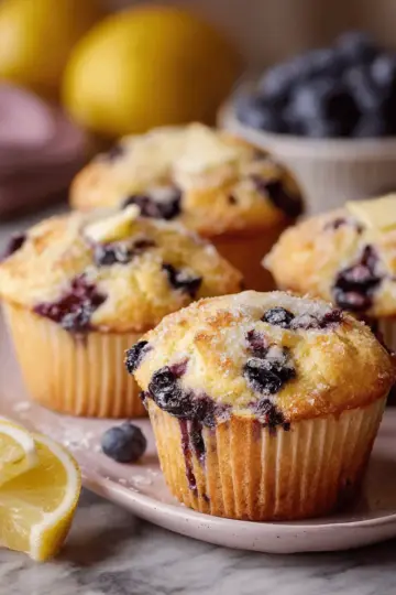 Lemon Blueberry Muffins
