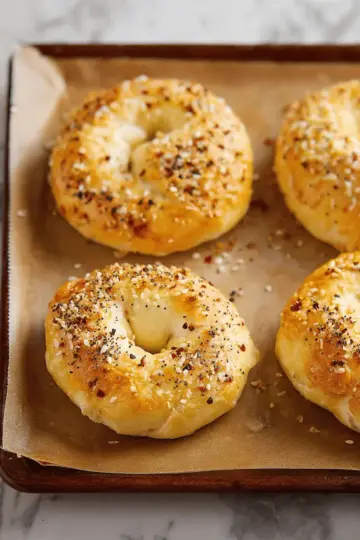 3-Ingredient Bagels (Fast and EASY)