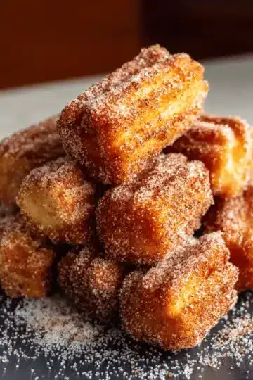 Sweet Air Fryer Churro Bites