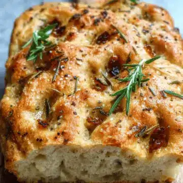 Small batch focaccia bread
