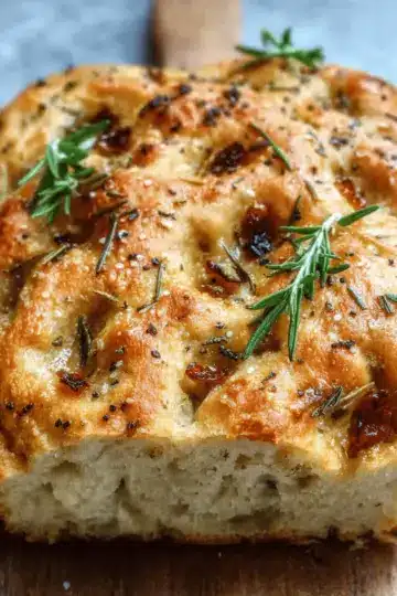 Small batch focaccia bread