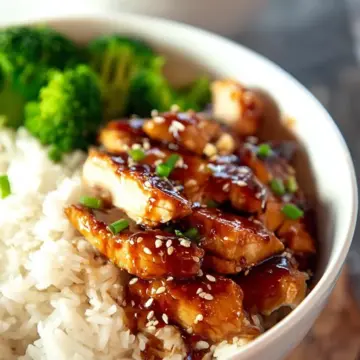 Quick Teriyaki Chicken Rice Bowls Recipe
