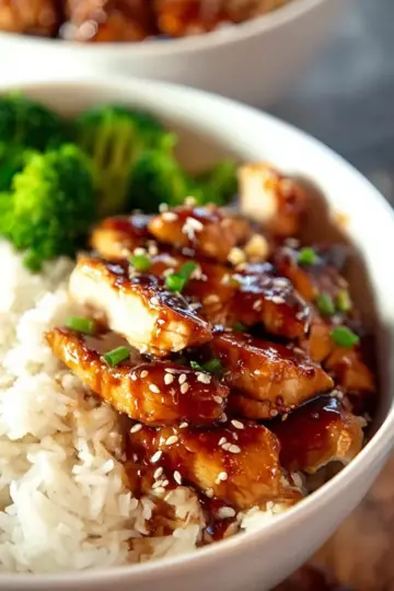 Quick Teriyaki Chicken Rice Bowls Recipe
