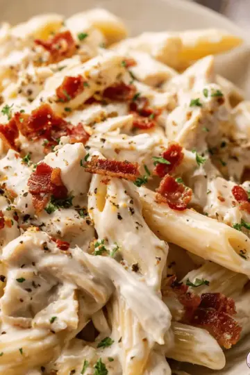 Chicken Bacon Ranch Pasta