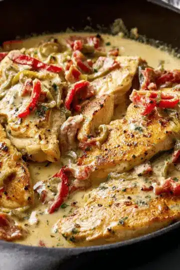 One-Pan Creamy Pepperoncini Chicken