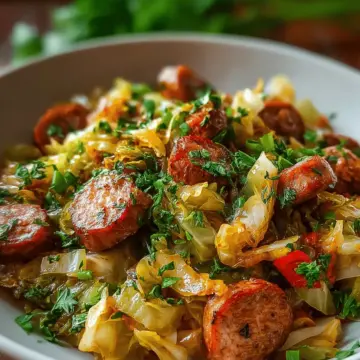 Easy Sausage and Cabbage Stir Fry (30-Minutes)