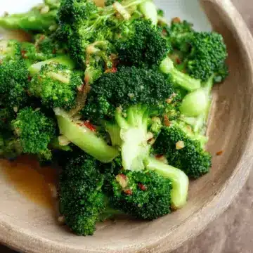 Garlic Broccoli Stir Fry