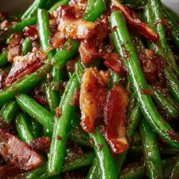 Crack Green Beans Are an Irresistible 5-Ingredient Side with a Sweet, Smoky Bacon Glaze.