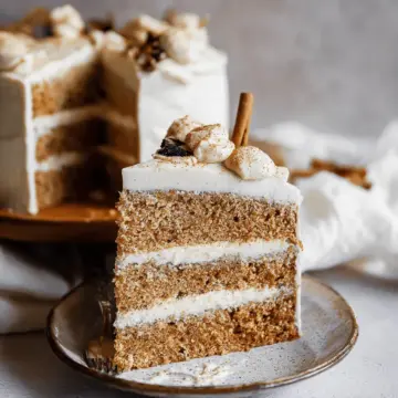 Chai Spice Cake with Cream Cheese Frosting