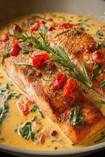 Creamy Tuscan Salmon