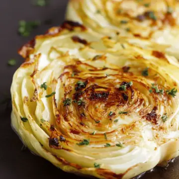 Roasted Cabbage Steaks