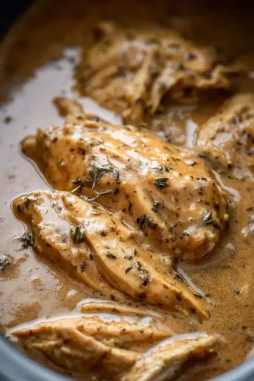 Crockpot Chicken and Gravy