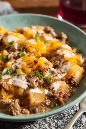 Slow Cooker Cowboy Casserole