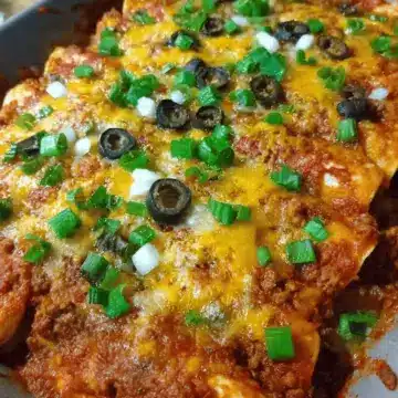 Ground Beef Enchiladas