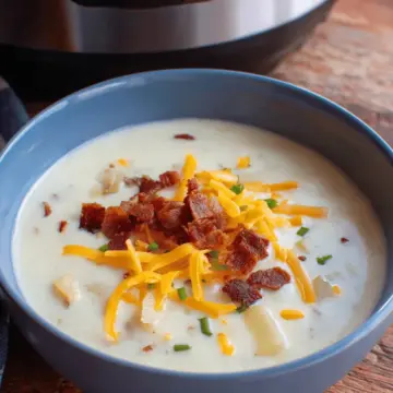 Easy Crockpot Potato Soup