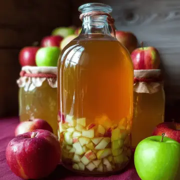Preserving Apples: How to Make Homemade Apple Cider Vinegar