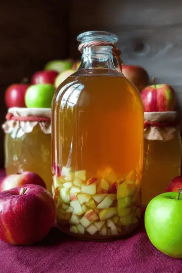 Preserving Apples: How to Make Homemade Apple Cider Vinegar