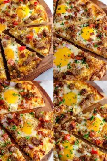 Sausage Breakfast Pizza