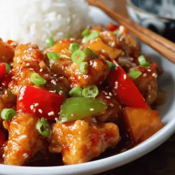 Baked Sweet and Sour Chicken