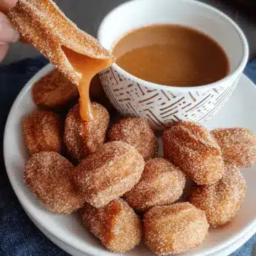 Air Fryer Churro Bites (Naturally Vegan)