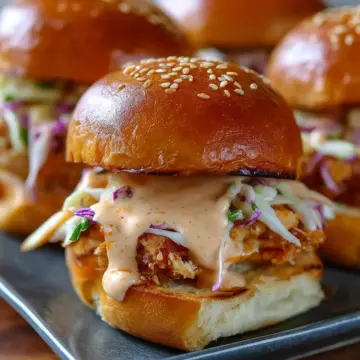 Bang Bang Chicken Sliders