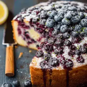 Lemon Blueberry Cake Recipe