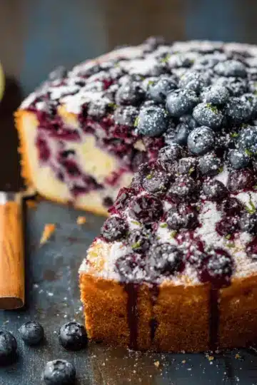 Lemon Blueberry Cake Recipe