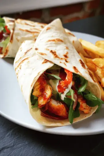 Sweet Chilli Chicken Wraps