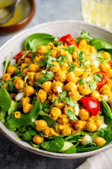 Curried Chickpea Salad