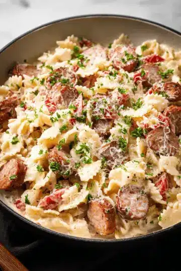 Creamy Smoked Sausage Pasta