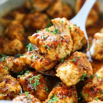 Juicy Oven Baked Chicken Bites