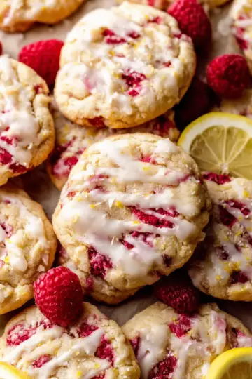 Lemon Raspberry Cookies
