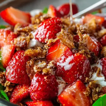Strawberry Crackle Salad