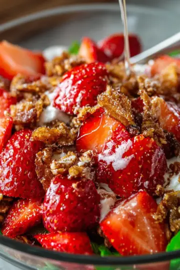 Strawberry Crackle Salad