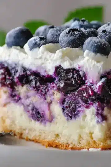 Nova Scotia Blueberry Cream Cake