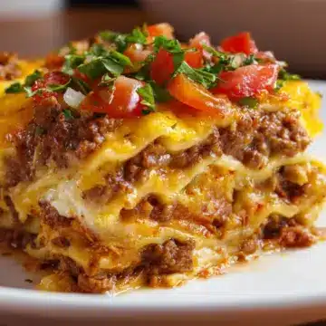 Cheeseburger Lasagna