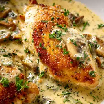 Chicken in White Wine Sauce