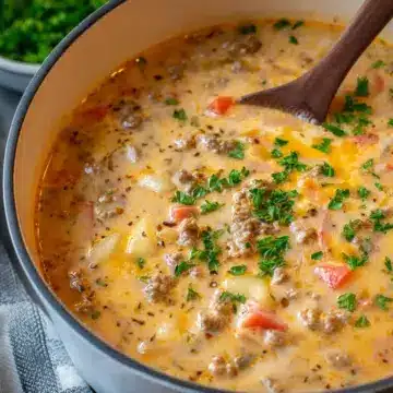 Cheeseburger Soup