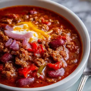 Beef and Sausage Chili